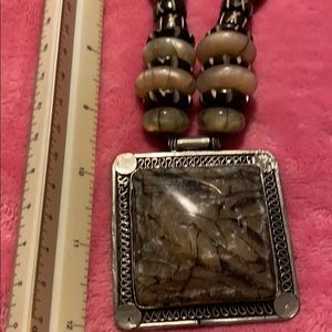 Necklace purchased on my travels to Nepal.